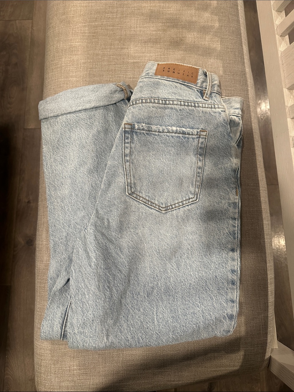 PacSun Light Blue Women's Straight Jeans